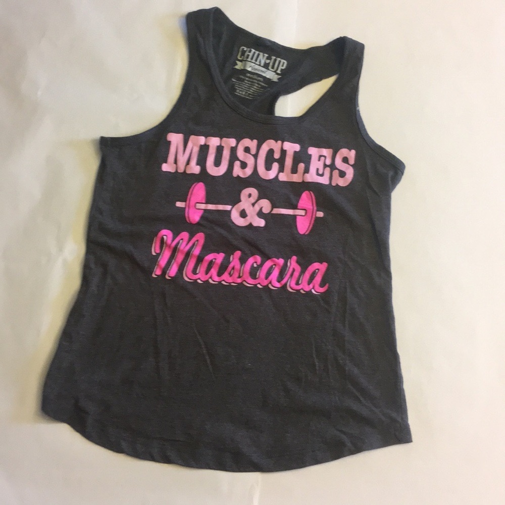 Muscles and Mascara Tank Top